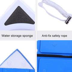 Useful Double Side Glass Wiper Cleaning Brushes Window Cleaner, Applicative Range: 3-8mm Glass, 3-8mm Glass Cleaner