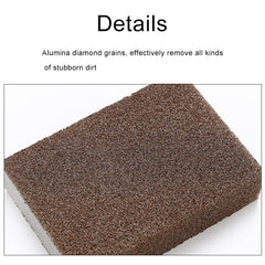 Kitchen Emery Clean Rub Pot Rust Focal Stains Sponge Removing Tool, 10x7x2.5cm