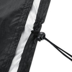 Anti-UV Waterproof Dust-proof 210D Oxford Cloth Folding Table Chairs Protective Cover Outdoor Furniture Set Cover, Size: 213*132*74cm(Black), Size: 213*132*74cm