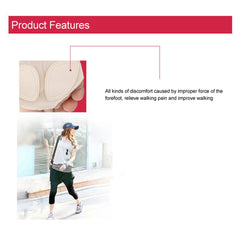 Professional Belly Ballet Dance Toe Pad Practice Shoes Forefoot Pads Socks Anti-slip Breathable Toe Socks Sleeve, Size: M(37-38 Yards), Size: M(37-38 Yards)