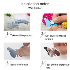 Creative 3D Vase Style Mirror DIY Wall Sticker Set, Size: 40*60cm