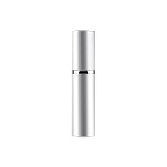 Portable Mini Refillable Glass Perfume Fine Mist Atomizers with Metallic Exterior, 5ml