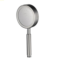 Removable and Washable 304 Stainless Steel Round Pressurized Handheld Shower Head, Size: 117mm, Pattern E
