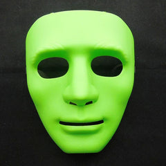 Halloween Festival Bboy Hip-hop Street Step Masquerade Mask, Size: 18-19cm, Random Color Delivery, Bboy Hip-hop