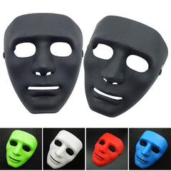 Halloween Festival Bboy Hip-hop Street Step Masquerade Mask, Size: 18-19cm, Random Color Delivery, Bboy Hip-hop