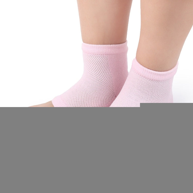 Polyester-cotton Gel Anti-foot Heel Dry Cracking Moisturizing Socks Protection Sleeve ,Random Color Delivery, Polyester-cotton Socks
