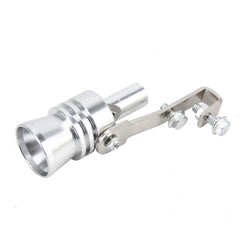 Universal Aluminum Turbo Sound Exhaust Muffler Pipe Whistle Car Simulator Whistler, Size: S, Size: S