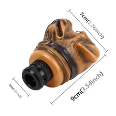 Bulldog Shaped Universal Vehicle Car Shifter Cover Manual Automatic Gear Shift Knob, Bulldog Shaped
