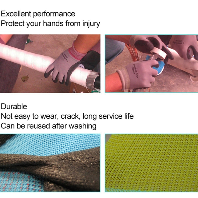 Comfortable Non-slip Wear-resistant Nitrile Rubber Electrician Working Gloves, Size: XL, XL