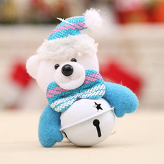 Christmas Tree Doll Bell Christmas Pendants Decorations, Random Style Delivery, Size: 11*7cm, Doll Bell
