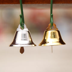 10 in 1 Christmas Decorating Christmas Tree Small Bells Decoration Supplies, Size: 2*2cm, Small Bells  Gold, Small Bells Silver