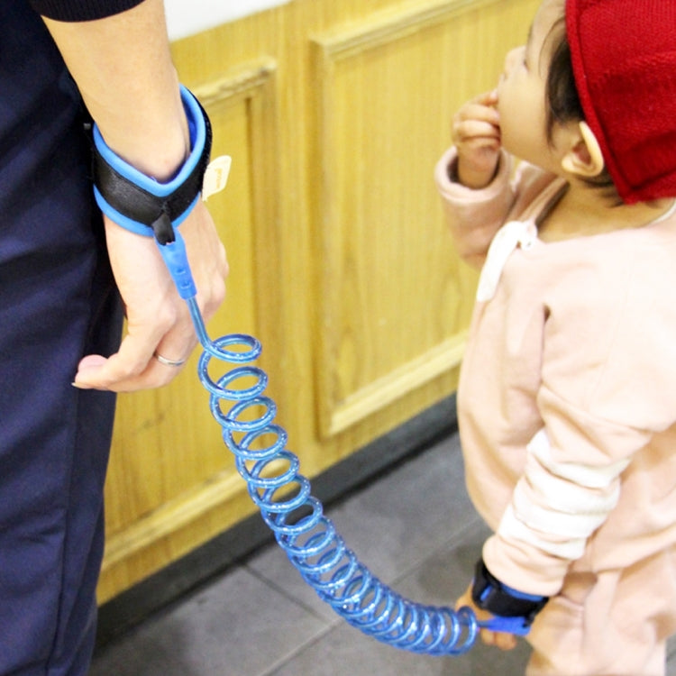 Kids Safety Harness Child Leash Anti Lost Wrist Link Traction Rope Anti Lost Bracelet, Length: 2.5m, 2.5m  Orange, 2.5m Blue
