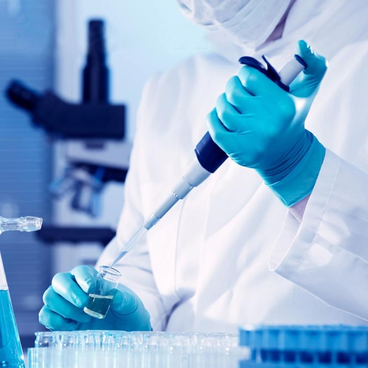 100 PCS Blue Disposable Butyronitrile Gloves Housework Supplies, Size: M, Suitable for Palm Width: 8cm-9cm, Size: M