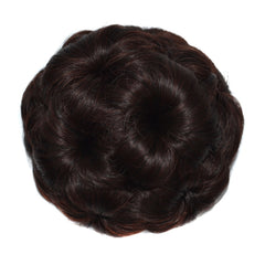 Wig Ball Head Flower Hairpin Hair Bag Wig Headband for Bride, 2M33#, BUG#, 1#, 2#, 4#, 33#, 28C#, 0906#, 73C#, 613#, 2M30#, 04C#