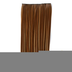 6H27H613# One-piece Seamless Five-clip Wig Long Straight Wig Piece, 6H27H613#