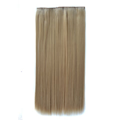 16# One-piece Seamless Five-clip Wig Long Straight Wig Piece, 16#