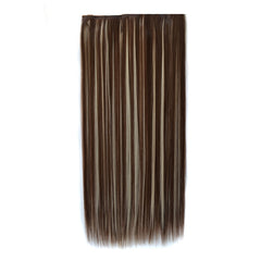 8H613# One-piece Seamless Five-clip Wig Long Straight Wig Piece, 8H613#