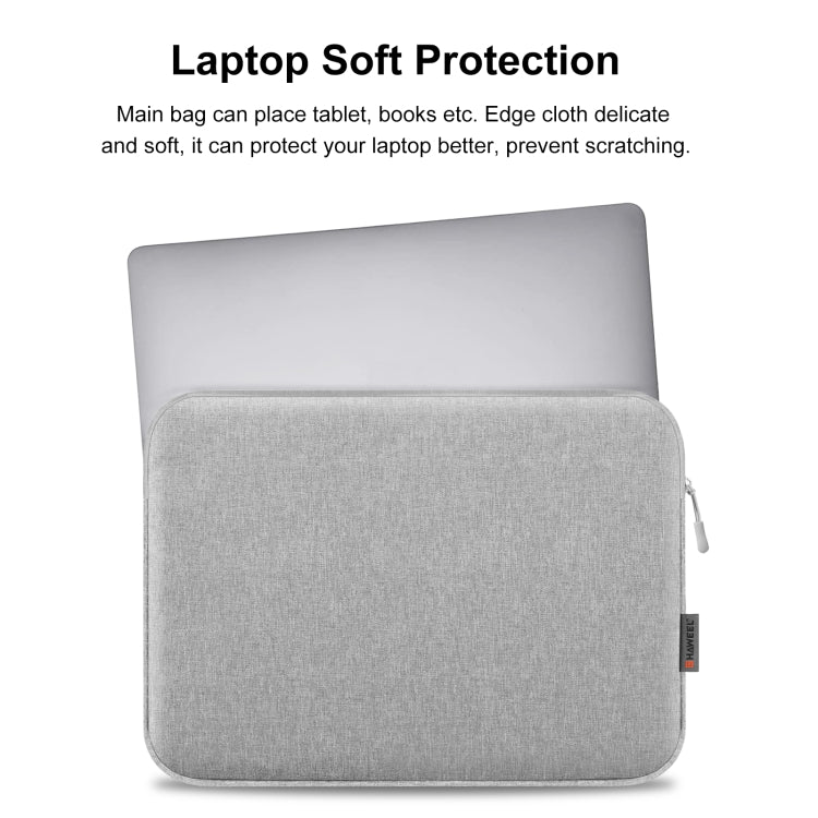 HAWEEL 16 inch Laptop Sleeve Case Zipper Briefcase Bag for 15-16.7 inch Laptop, For 15-16.7 inch Laptop