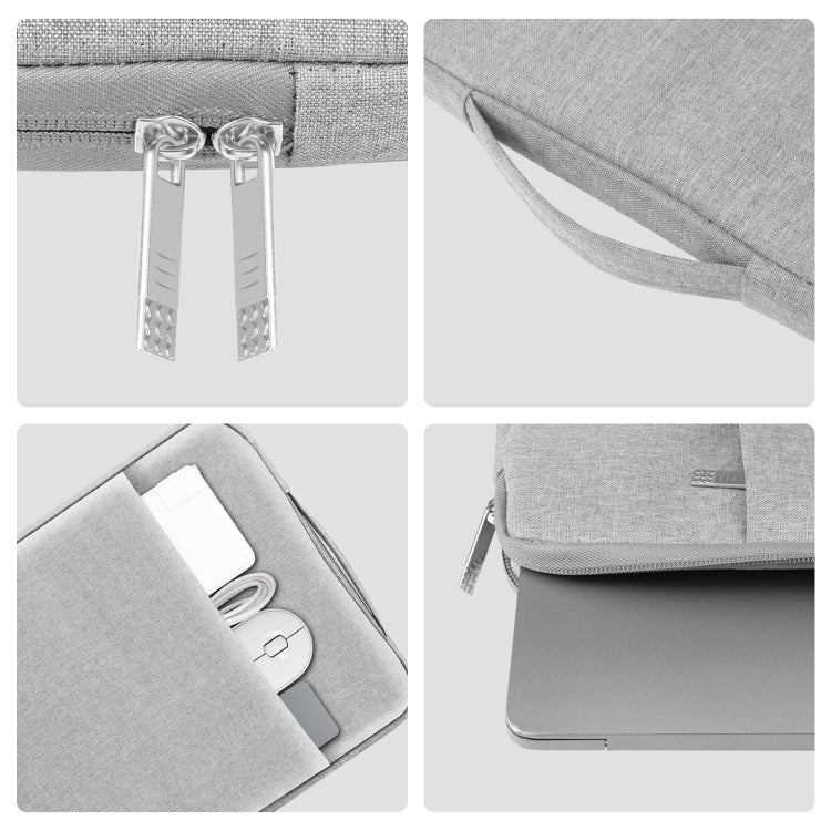 HAWEEL Laptop Sleeve Case Zipper Briefcase Bag with Handle for 15-16.7 inch Laptop, For 15-16.7 inch Laptop (with Handle)