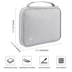 HAWEEL Passport Wallet Document Organizer Credit Cards Case Bag with Handle, Handle Bag