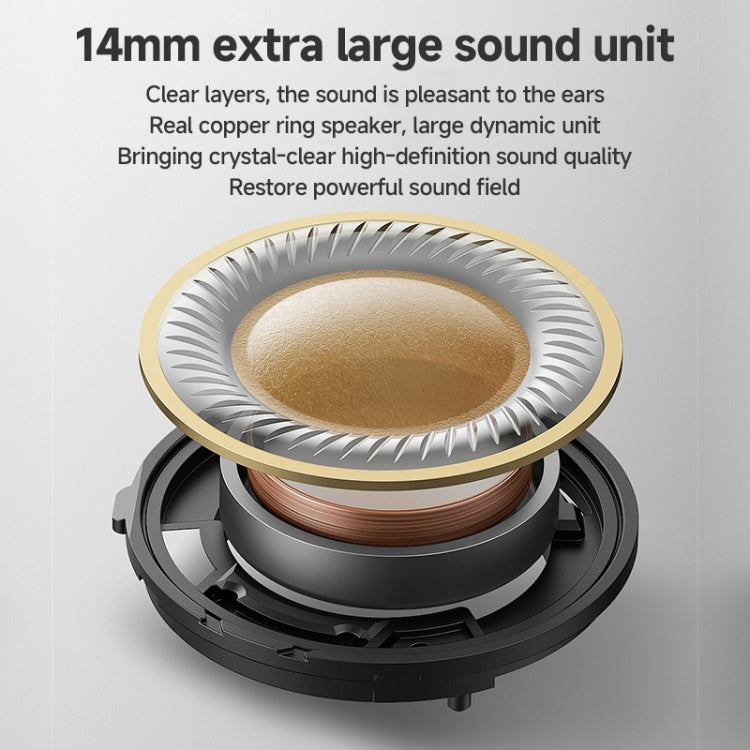 Yesido YH49 Type-C Digital Solutions Line-Control In-Ear Wired Earphone, Length: 1.2m, YH49