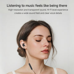 Yesido YH49 Type-C Digital Solutions Line-Control In-Ear Wired Earphone, Length: 1.2m, YH49