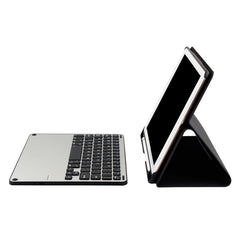 3018 Detachable Bluetooth 3.0 Aluminum Alloy Keyboard + Imitation Cloth Texture Leather Tablet Case for iPad Air / Air 2 / iPad Pro 9.7 inch, with Sleep / Water Repellent Function, 3018