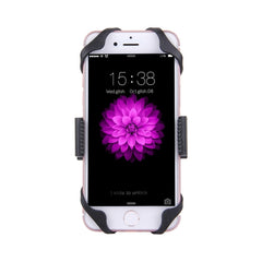 360 Degree Rotation Bicycle Phone Holder with Flexible Stretching Clip for iPhone 7 & 7 Plus / iPhone 6 & 6 Plus / iPhone 5 & 5C & 5s