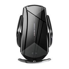 Q2 15W Universal Rotation Infrared Induction Magnetic Car Wireless Charging Mobile Phone Holder with Micro USB + 8 Pin + Type-C / USB-C Magnetic Connector, Q2 Black, Q2 Red, Q2 Silver