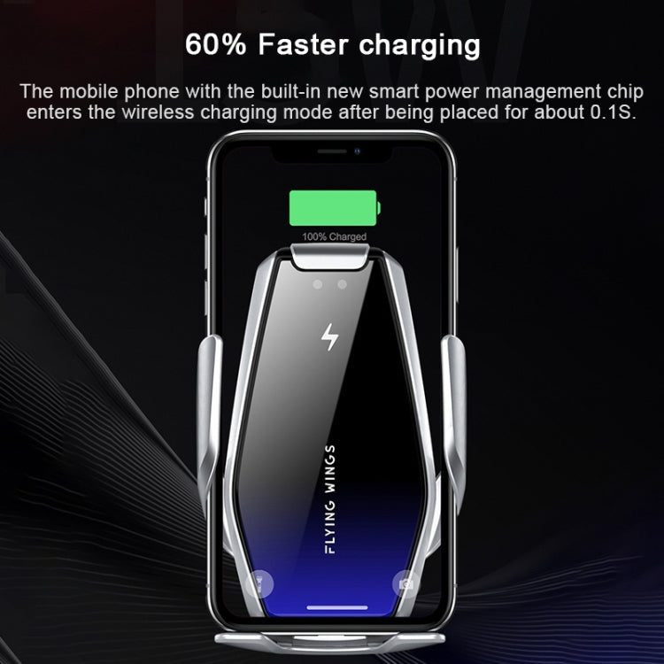 S7 15W QI 360 Degree Rotatable Infrared Induction Car Air Outlet Wireless Charging Mobile Phone Holder for 4.0-6.5 inch Mobile Phones, S7