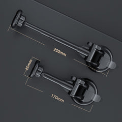 Universal Magnetic Retractable Rotating Car Mobile Phone Holder, Magnetic Retractable Rotating Phone Holder