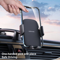 USAMS US-ZJ065 Car Center Console Windshield Mobile Phone Holder, ZJ065