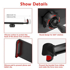 CHZ-06 Retractable Car Backrest Holder for 7-14 inch Mobile Phones / Tablets, CHZ-06