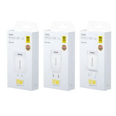WK WP-U118 10W Single USB Port Travel Charger Power Adapter, US Plug, WP-U118 US Plug