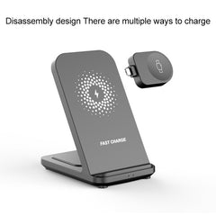 XYS-X20 3 in 1 15W Detachable Multi-function Wireless Charging Station, XYS-X20