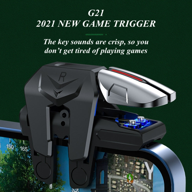 G21 Six-finger Linkage E-sports Physical Auxiliary Buttons, G21