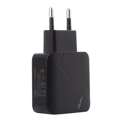 LZ-819A+C QC3.0 USB + PD 18W USB-C / Type-C Interfaces Travel Charger with Indicator Light, EU Plug, EU Plug