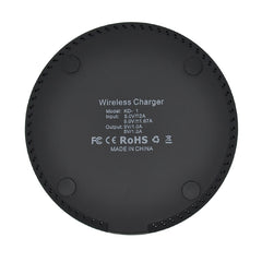 KD-1 Ultra-thin 10W Normal Charging Wireless Charger, Normal Charging, Black