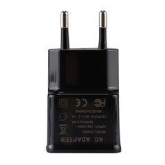 For iPhone 5V 2.1A Intellgent Identification USB Charger with 1m USB to 8 Pin Charging Cable, EU Plug