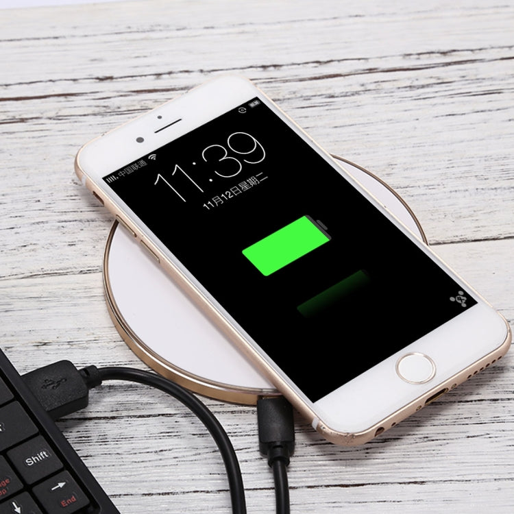 Q21 Fast Charging Wireless Charger Station with Indicator Light, Q21 Gold, Q21 Red, Q21 Black