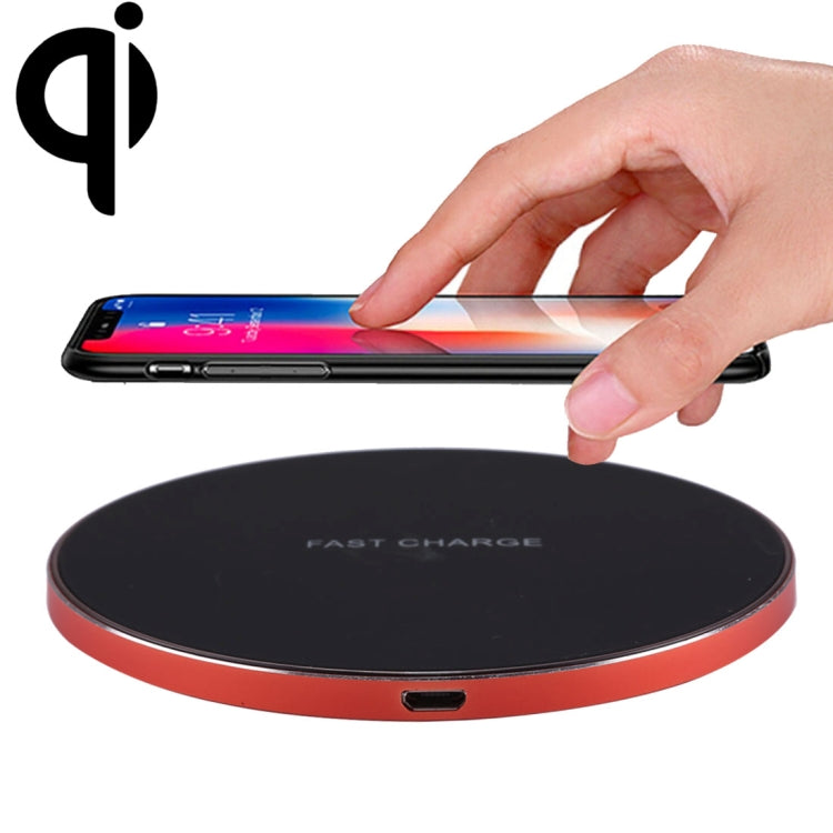 Q21 Fast Charging Wireless Charger Station with Indicator Light, Q21 Gold, Q21 Red, Q21 Black