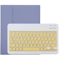TG11B Detachable Bluetooth Yellow Keyboard + Microfiber Leather Tablet Case for iPad Pro 11 inch (2020), with Pen Slot & Holder, Yellow Keyboard