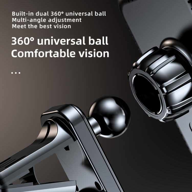 JJT-969 15W Max Output Magnetic Car Air Outlet Bracket Wireless Charger, JJT-969
