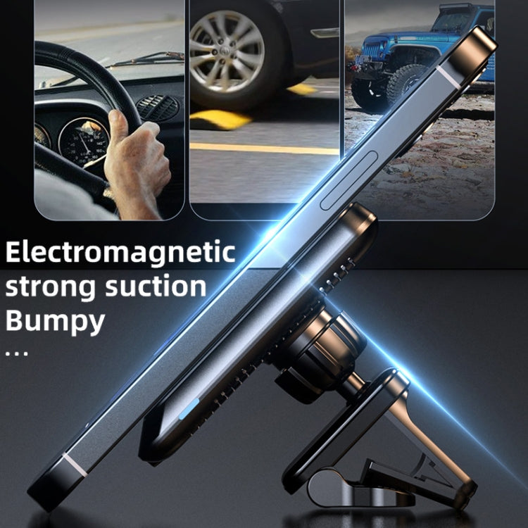 JJT-969 15W Max Output Magnetic Car Air Outlet Bracket Wireless Charger, JJT-969