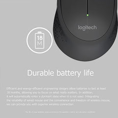 Logitech M280 2.4GHz 3-keys 1000DPI Wireless Optical Mouse, Wireless Range: 10m