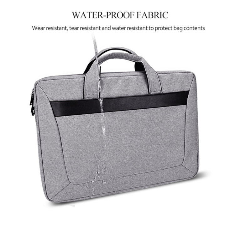 DJ06 Oxford Cloth Waterproof Wear-resistant Portable Expandable Laptop Bag for 13.3 inch Laptops, with Detachable Shoulder Strap, 13.3 inch
