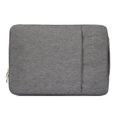 11.6 inch Universal Fashion Soft Laptop Denim Bags Portable Zipper Notebook Laptop Case Pouch for MacBook Air, Lenovo and other Laptops, Size: 32.2x21.8x2cm, 11.6 inch Grey, 11.6 inch Dark Blue, 11.6 inch Black