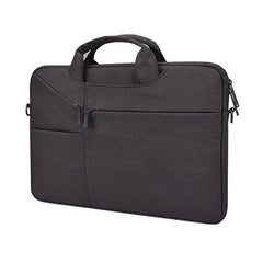 ST02S Waterproof Tear Resistance Hidden Portable Strap One-shoulder Handbag for 13.3 inch Laptops, with Suitcase Belt, ST02S 13.3 inch Black, ST02S 13.3 inch Dark Gray, ST02S 13.3 inch Pink, ST02S 13.3 inch Light Grey, ST02S 13.3 inch Navy Blue