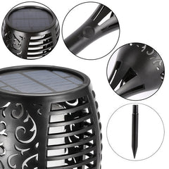 96 LED Solar Flame Light Outdoor Garden Lawn Light Garden Landscape Torch Light