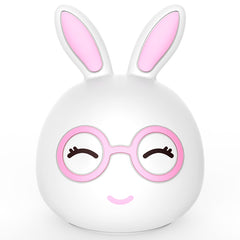 Happy Rabbit Creative Touch 3D LED Decorative Night Light, AAA Battery Version, AAA Battery Version (Pink), AAA Battery Version (Blue)
